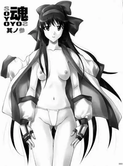 (COMIC1☆3) [IRODORI (SOYOSOYO)] SOYOSOYO Tamashii Sono San (Samurai Spirits) [Chinese] [不咕鸟汉化组]
