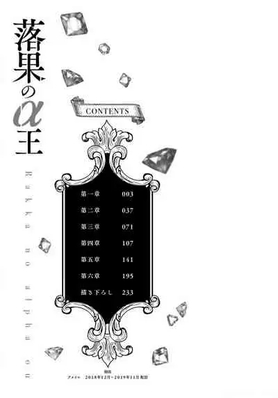 Rakka no Alpha Ou | 硕果的α王 Ch. 1-4